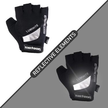 Рукавички MTB Meteor Radhandschuhe для чоловіків, жінок та дітей. Гелеві вставки, модель GX31, зелений колір. Рукавички для гірського велосипеда, велоспорту, даунхілу та хайкінгу.