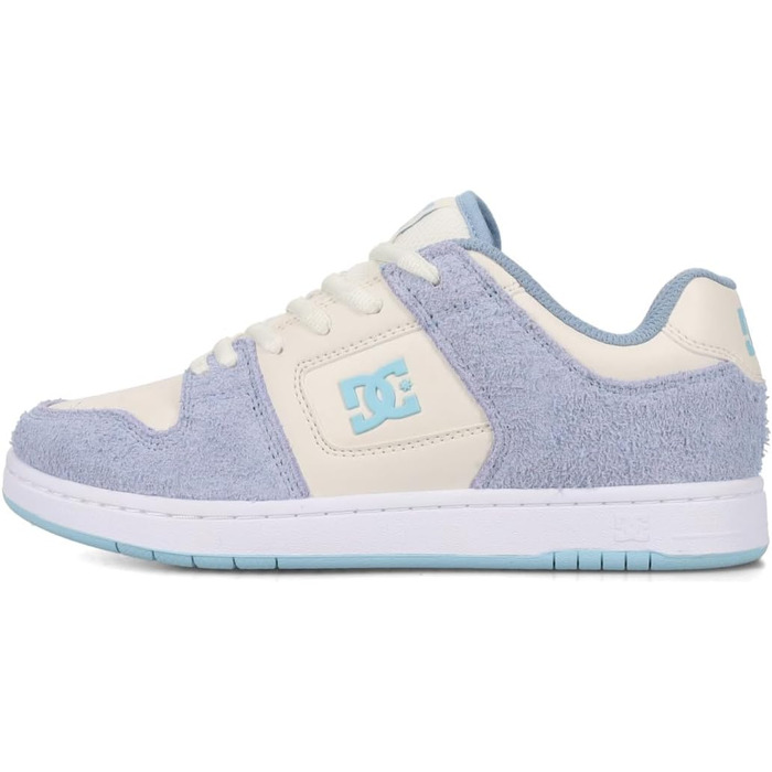 DC Shoes Manteca 4: жіночі шкіряні кросівки (37.5 EU, блакитно-білі)
