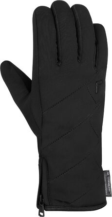 Жіночі рукавички Reusch Loredana Stormbloxx Touch-tec, теплі, водонепроникні, дихаючі, чорні, розмір 7