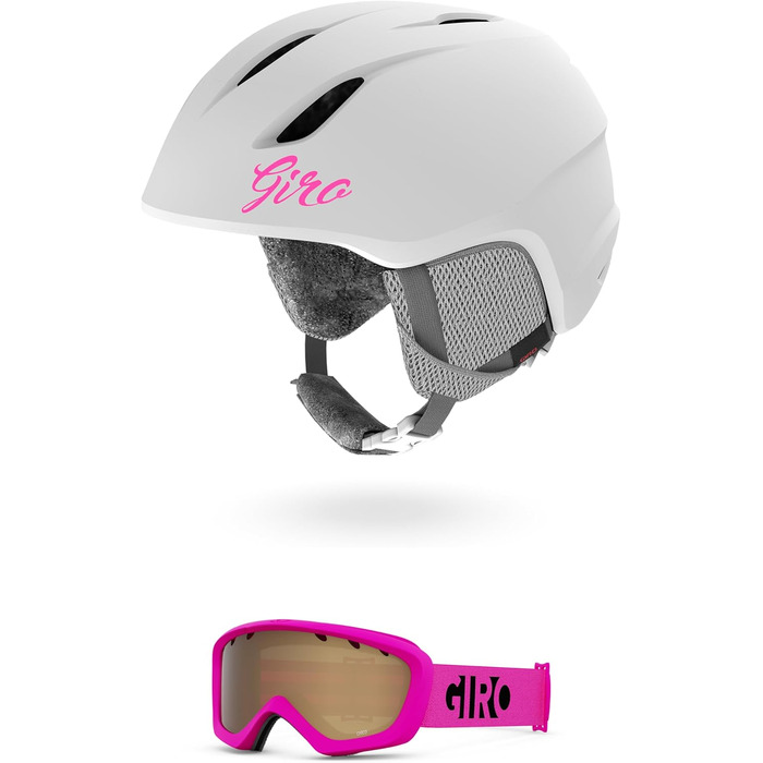 Дитячий шолом для лиж та сноуборду Giro Launch Plus, чорний/сірий, Тигрова акула, розмір S