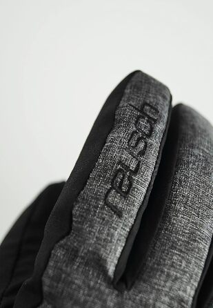Жіночі гірськолижні рукавички Reusch Softshell, водонепроникні та теплі (чорно-сірі, розмір 7.5)