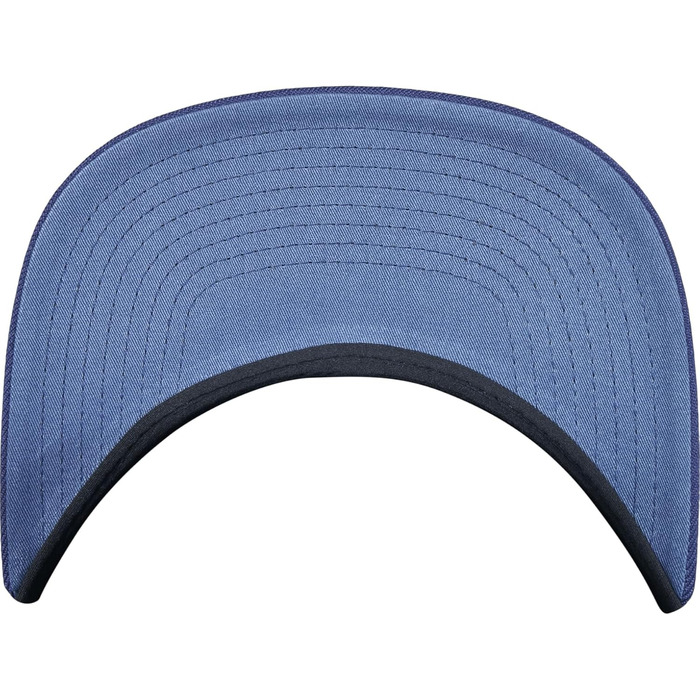 Кепка-снэпбек Flexfit для дорослих, регульована модель Fitted Snapback, темно-синя (Navy), універсальний розмір