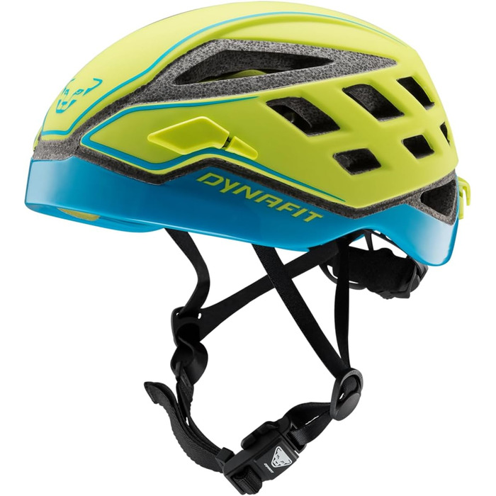 Велосипедний шолом DynaFit Radical Helm, зелено-блакитний, універсальний розмір