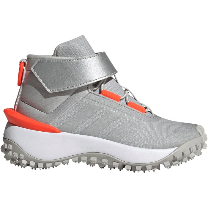 Дитячі кросівки adidas Fortatrail EL K - срібно-червоні (36 2/3 EU)