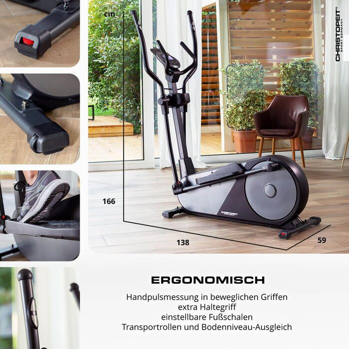 Орбітрек-ергометр Crosstrainer EL 8000 для фітнесу