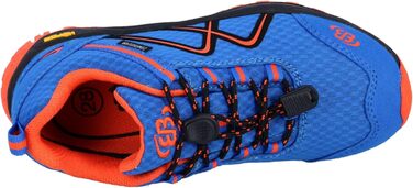 Дитячі трекінгові черевики Brütting Guide, унісекс, блакитно-помаранчеві, 25 EU