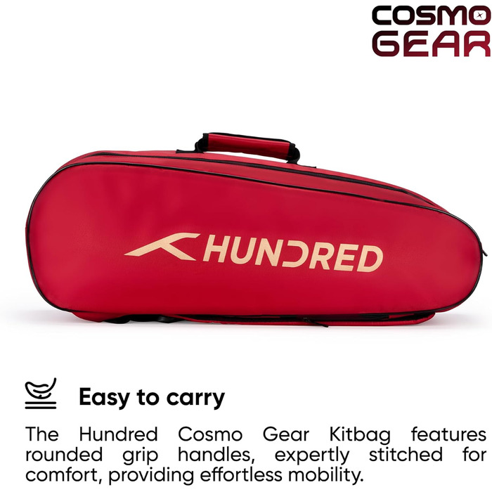 Набір для бадмінтона HUNDRED Cosmogear: сумка, зручні ручки та лямки, матеріал - поліестер