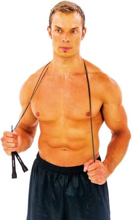 Скакалка для фітнесу Iron Gym - Регульована швидкість, професійна скакалка для тренувань