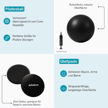 Набір для пілатесу: фітнес-гумки, стрічки для фітнесу, кільце, диски для ковзання, для дому та спортзалу