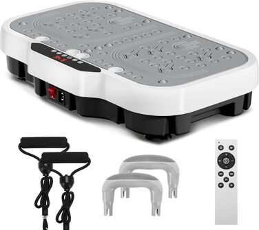 Віброплатформа для дому 2025: тренажер для схуднення та м'язового тонусу, 200 рівнів інтенсивності, 58 см, до 150 кг