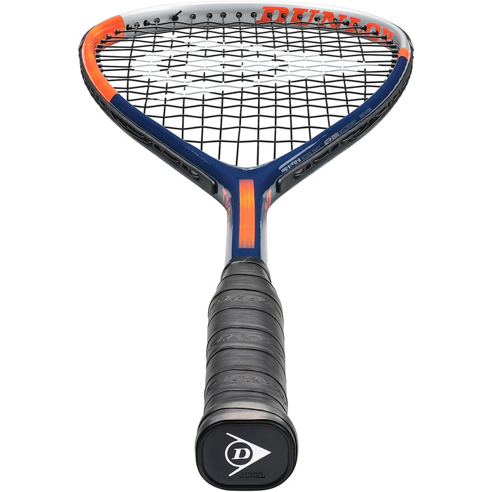 Тенісна ракетка DUNLOP Tristorm універсальна, темно-синя/помаранчева/срібляста