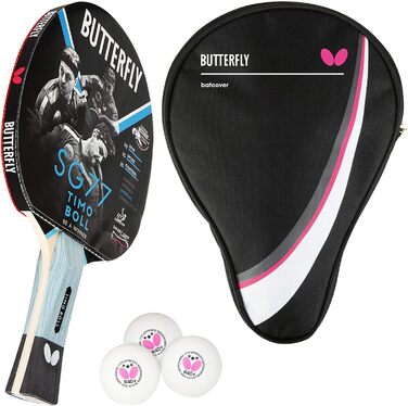 Накладка для настільного тенісу Butterfly Timo Boll SG77, ITTF сертифікат, пан Азія, для хобі та тренувань, тактичним гравцям, ергономічна ручка Smart Grip