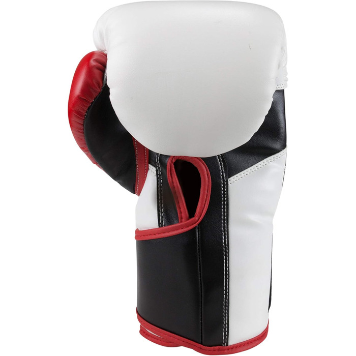 Боксерські рукавички Fightinc Extreme 12 Oz, білі/червоні/чорні, для боксу, кікбоксингу, муай-тай, MMA