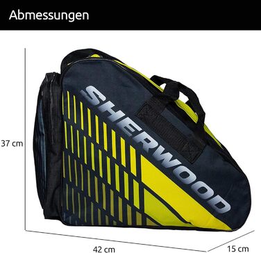 Сумка для ковзанів Sherwood Yellowline: для ковзанів, роликів та хокею (для дорослих та дітей)