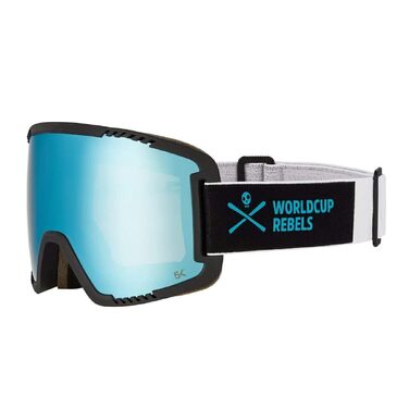 Гірськолижна маска HEAD Contex Pro 5K для лиж та сноуборду, унісекс, UV400, антифог, синя, розмір L