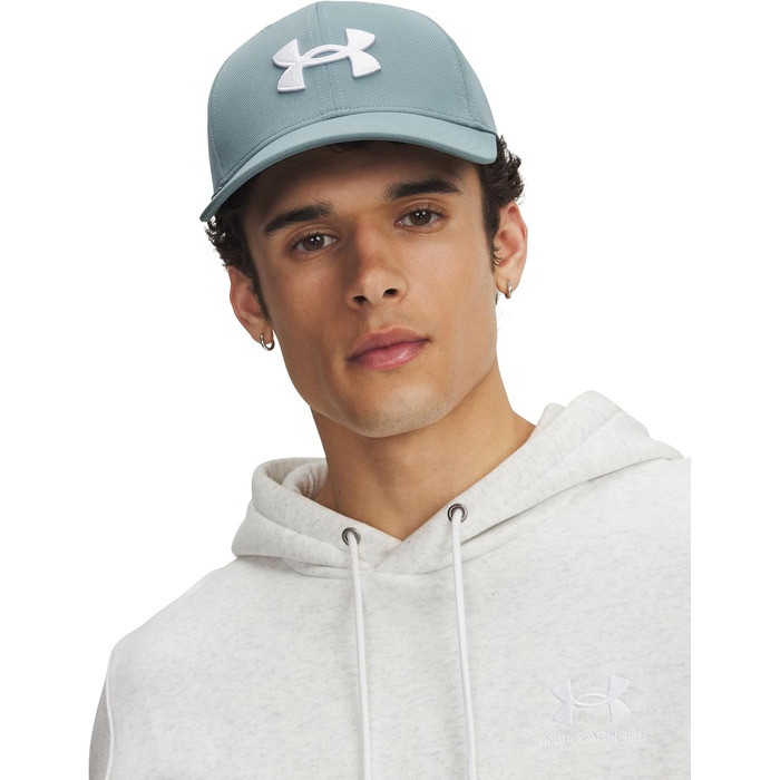 Чоловіча кепка Under Armour Blitzing II, один розмір, колір Jasper Blue / White