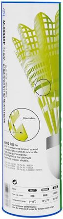 Бадмінтонні волани YONEX Mavis 2000 Nylon - жовті
