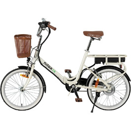 Електровелосипед Nilox E-Bike J1 Plus, складаний, 250 Вт, 36V 7.5Ah, 40 км, 25 км/год, 20'' колеса, літієва батарея, ергономічне сідло