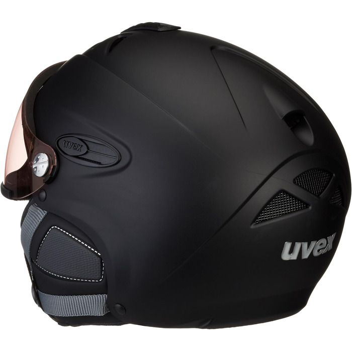 Лижний шолом Uvex HLMT 300 Vario, 55-58 см, білий матовий, фотохромна лінза
