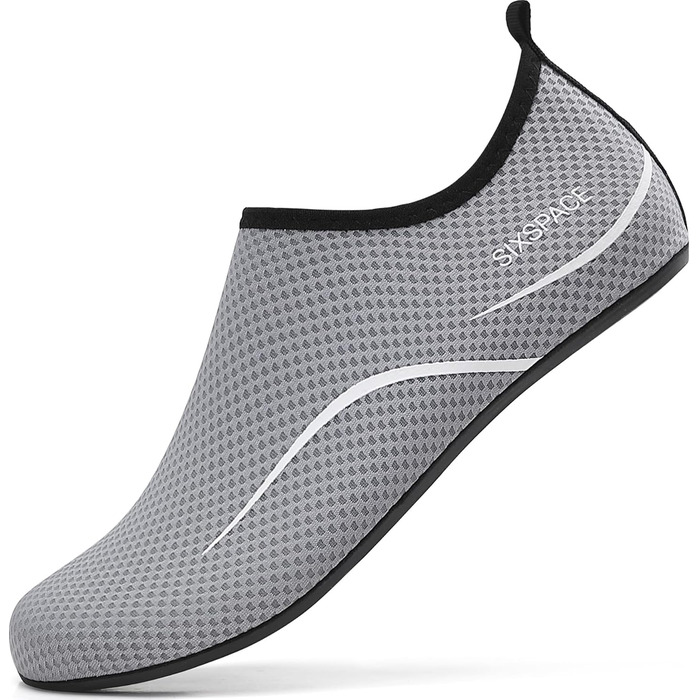 Чоловічі та жіночі аквашузи Sixspace для плавання, серфінгу, йоги. Швидка сушка, дихаючі, slip-on. Розмір 47 EU