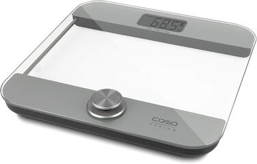 Ваги для тіла CASO Body Energy Ecostyle, скляні, без батарейок, до 180 кг, точність 100 г, дизайнерські