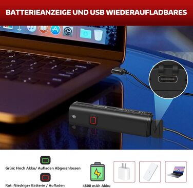 Світлодіодний набір велосипедних ліхтарів StVZO з USB акумулятором, переднє та заднє світло для дітей і дорослих, 1000 люмен, сертифікат StVZO
