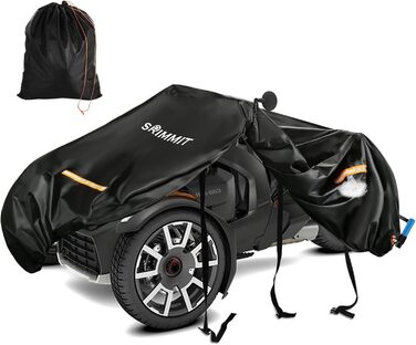 Чохол для тримака мотоцикла Trike, водонепроникний, 420D Oxford, Honda Trike Shelter (Ryker)