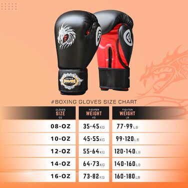 Боксерські рукавички Farabi Sports для тренувань і спарингу, 10-16 унцій, для боксу, кікбоксингу, MMA, Муай Тай, чоловічі та жіночі