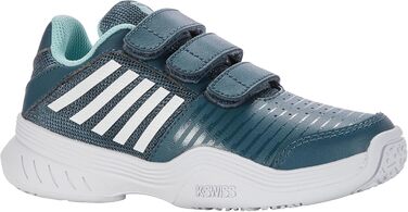 Кросівки для хлопчиків K-Swiss Court Express Omni, біло-аква блакитний, 35 EU