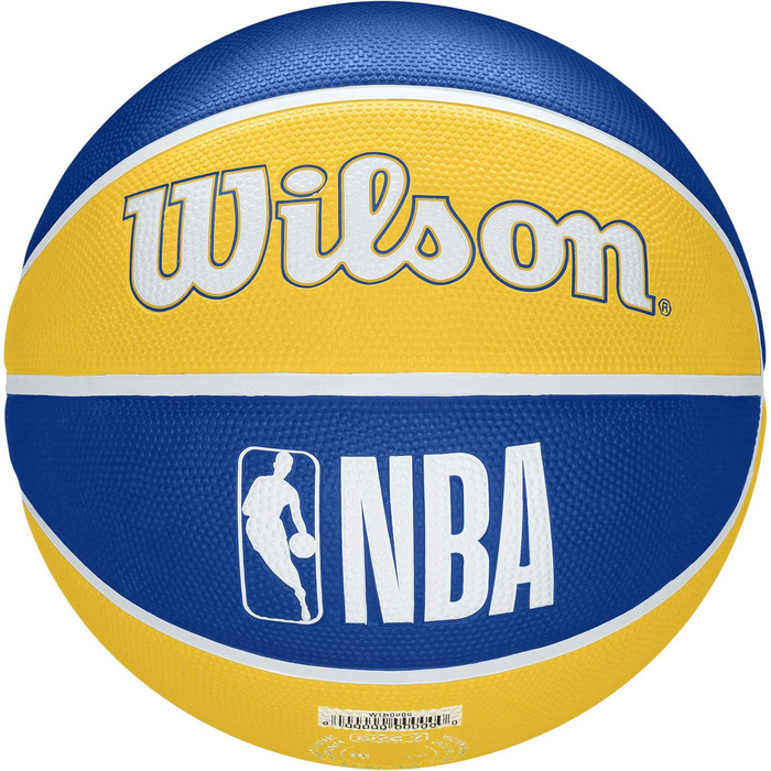 Баскетбольний м'яч Wilson NBA Team Tribute 7 Golden State Warriors, для дорослих, універсальний