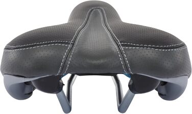Сідло велосипедне Velo Plush Foam Sportsattel чоловіче чорне для гірського велосипеда 2020