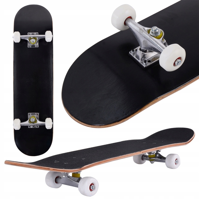 Кленовий дерев'яний лонгборд Costway SP37670DK, 80 см
