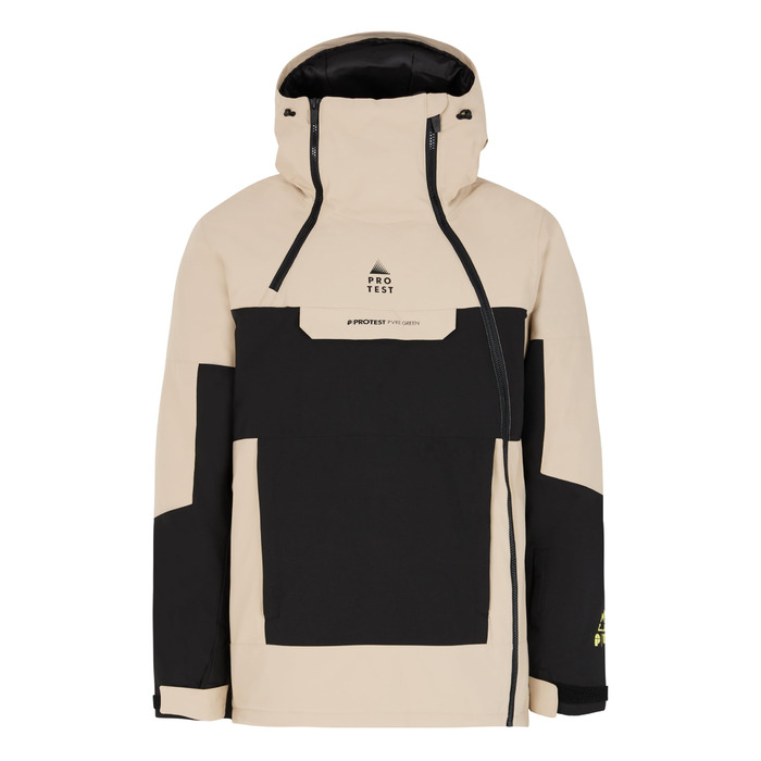 Чоловіча гірськолижна куртка Protest PRTDAZZE (XL, Bamboo Beige) - водонепроникна, дихаюча