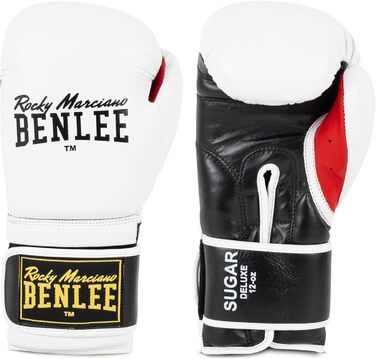 Боксерські рукавички BENLEE Rocky Marciano Sugar Deluxe, 14 oz, білі