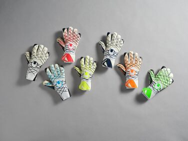 Воротарські рукавички Uhlsport Supergrip+ HN для чоловіків, професійні, латекс, чорні