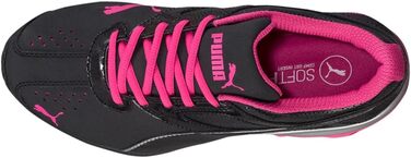 Жіночі кросівки PUMA Tazon 6, 40 EU, чорний, сріблястий, рожевий, фіолетовий