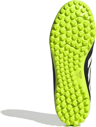 Дитячі футбольні бутси Adidas Copa Pure III Club Turf для дітей, розмір 35 EU, чорний, білий, лимонний, унісекс