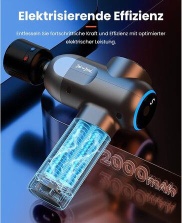 Масажер для тіла Bob and Brad C2 Pro з підігрівом та охолодженням, професійний електричний масажер для дому, фітнесу, відновлення та зняття болю (сріблястий)