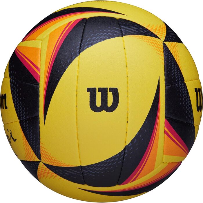 Волейбольний м’яч Wilson OPTX AVP Replica, синтетична шкіра, репліка офіційного м’яча AVP