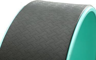 Ролик для йоги Mobiclinic Yoga Rad, європейський бренд, для покращення гнучкості та витривалості, 30x13 см, антиковзний, багатофункціональний, легко миється, бірюзовий