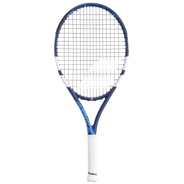Тенісний корт Babolat Drive Junior – блакитно-червоний, 230 г, для хлопчиків 9-11 років