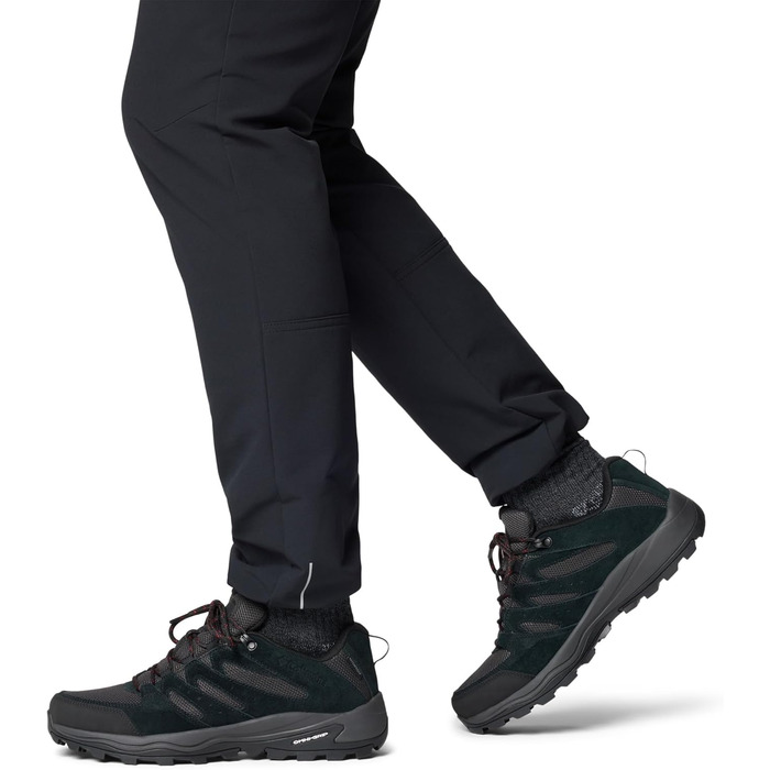 Чоловічі трекінгові черевики Columbia Redmond™ IV Low Waterproof Mid Rise, 49 EU, Black Mountain Red