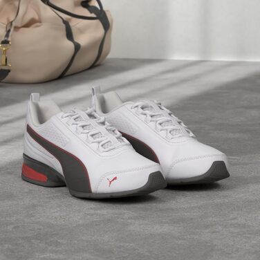 Кросівки Puma Leader VT SL для унісекс, 43 EU, білий, чорний, червоний