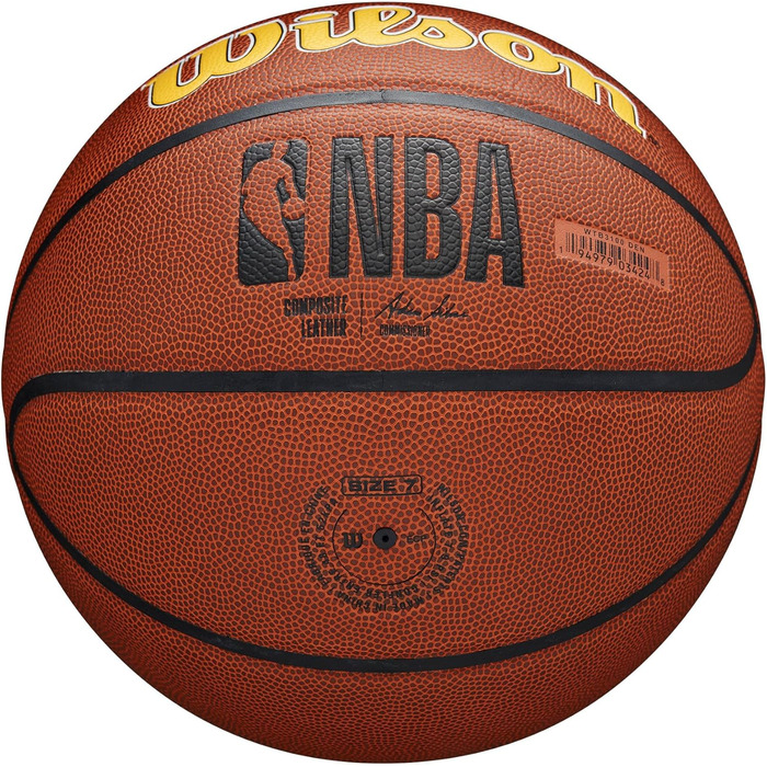 Баскетбольний м'яч Wilson NBA Denver Nuggets, розмір 7 (29.5''), для зали та вулиці