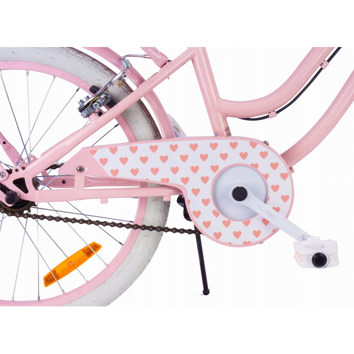 Дитячий велосипед Sun Baby Heart Bike 20 дюймів для дівчинки, рожевий