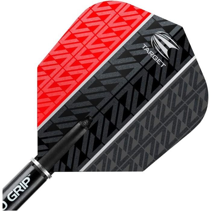 Дартс Target Darts Vapor 8 Soft, набір дротиків 19 г, червоні