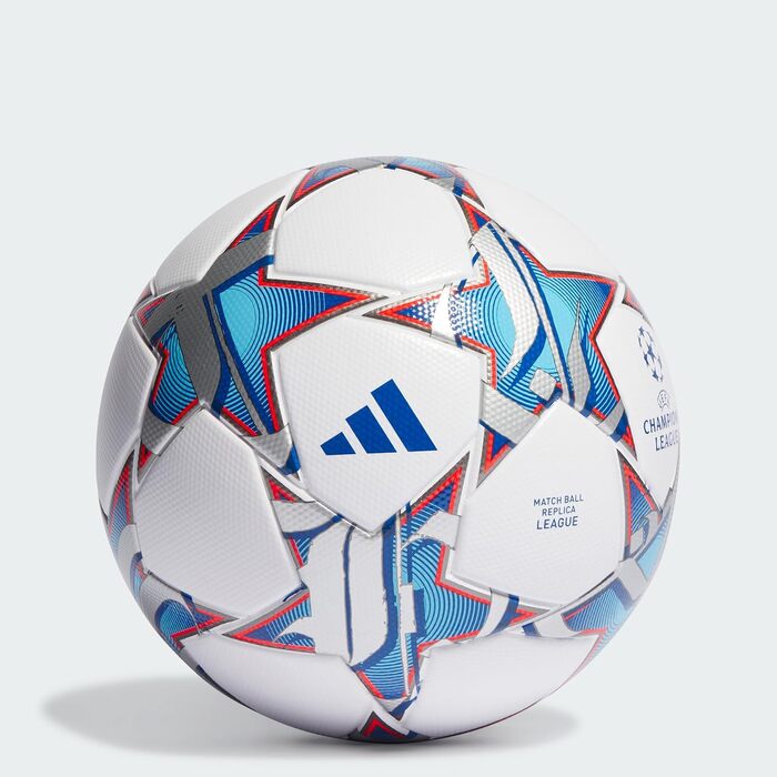 М'яч футбольний adidas UEFA Champions League FIFA Quality Replica IA0954 (5 розмір, білий)