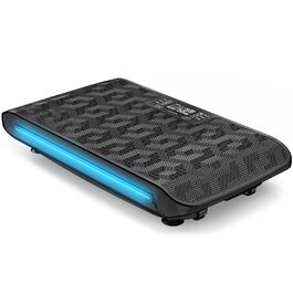 Платформа для вібрацій Sportstech 4D VP400 sVibe з LED, тренувальні резинки та мотузки, для дому, до 120 кг, схуднення, тренування всього тіла, нарощування м'язів