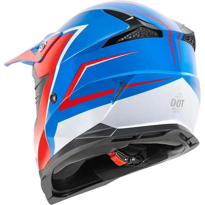 Мотошолом Yema YM-915 для мотокросу, даунхілу, ендуро, квадроциклів, BMX, MTB, сертифікат ECE, унісекс, розмір S/JS
