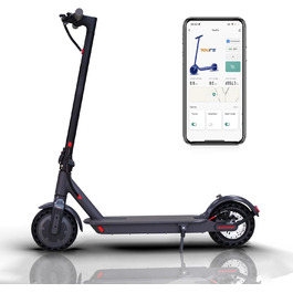 Електросамокат для дорослих IPX4, 350Вт, 20 км/год, LCD, APP, до 28 км